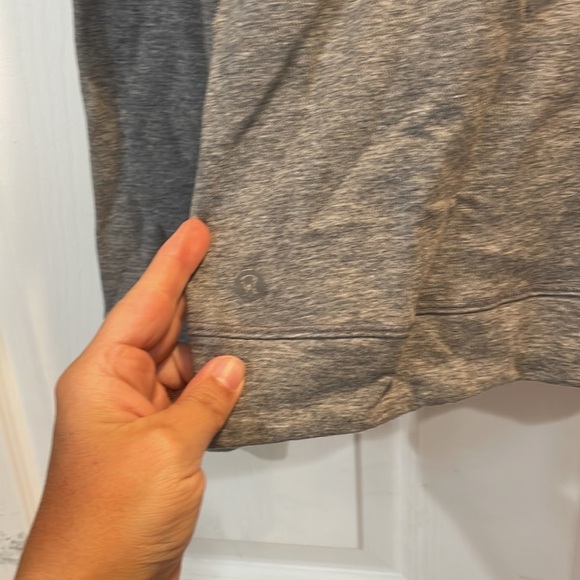 Lululemon Gray Double Up Reversible Cowl Neck Top 8 - Picture 10 of 10